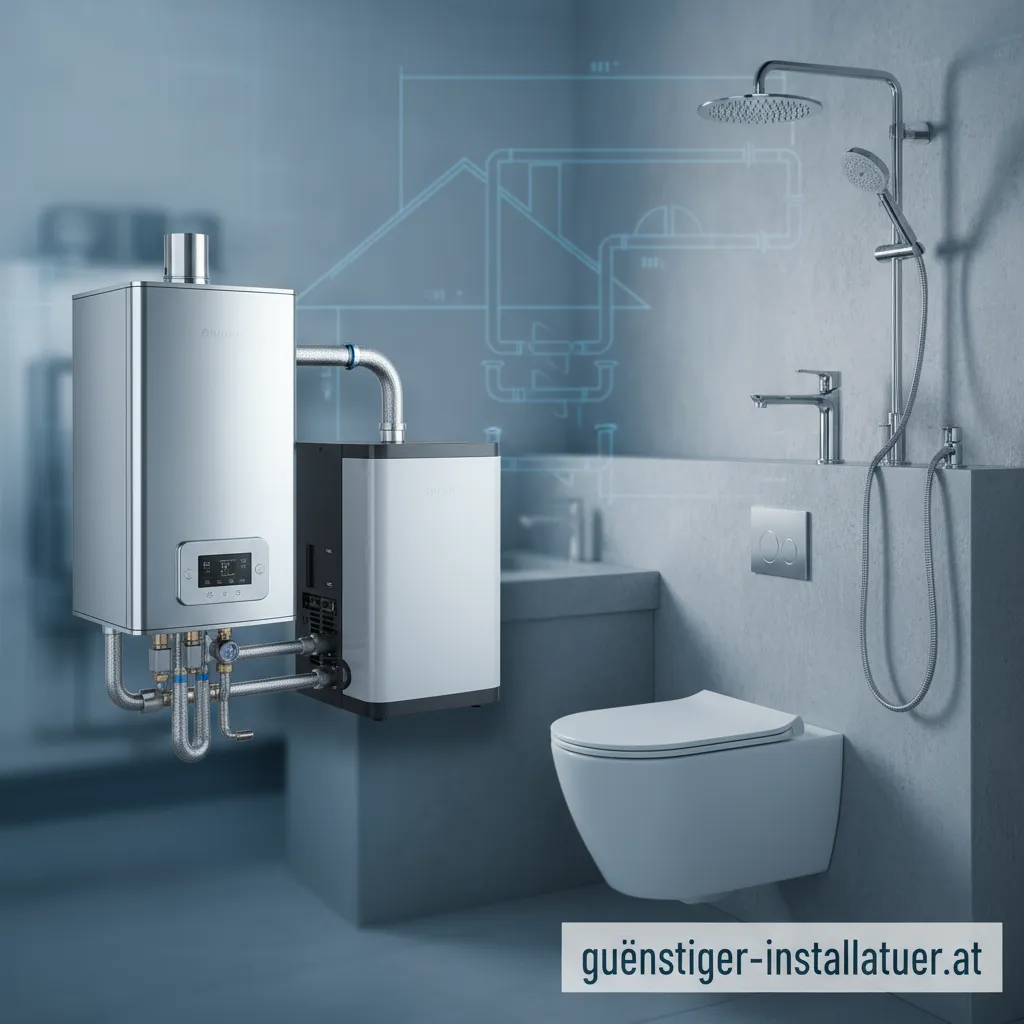 Moderne Heizungsanlage, installiert von Betschart Haustechnik