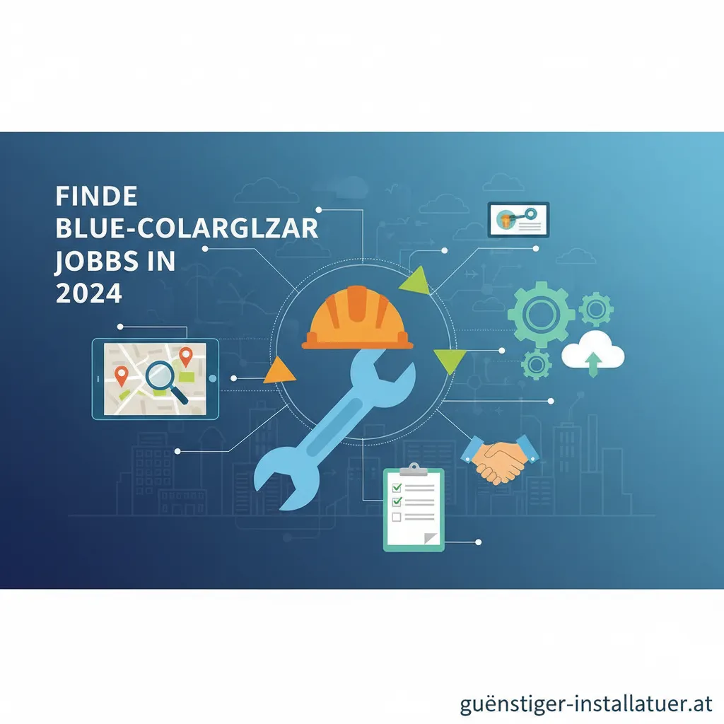 Handwerker prüft Details eines Auftrags auf seinem Tablet