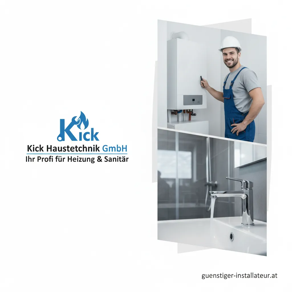 Moderne Heizungsanlage, installiert von der Kick Haustechnik GmbH