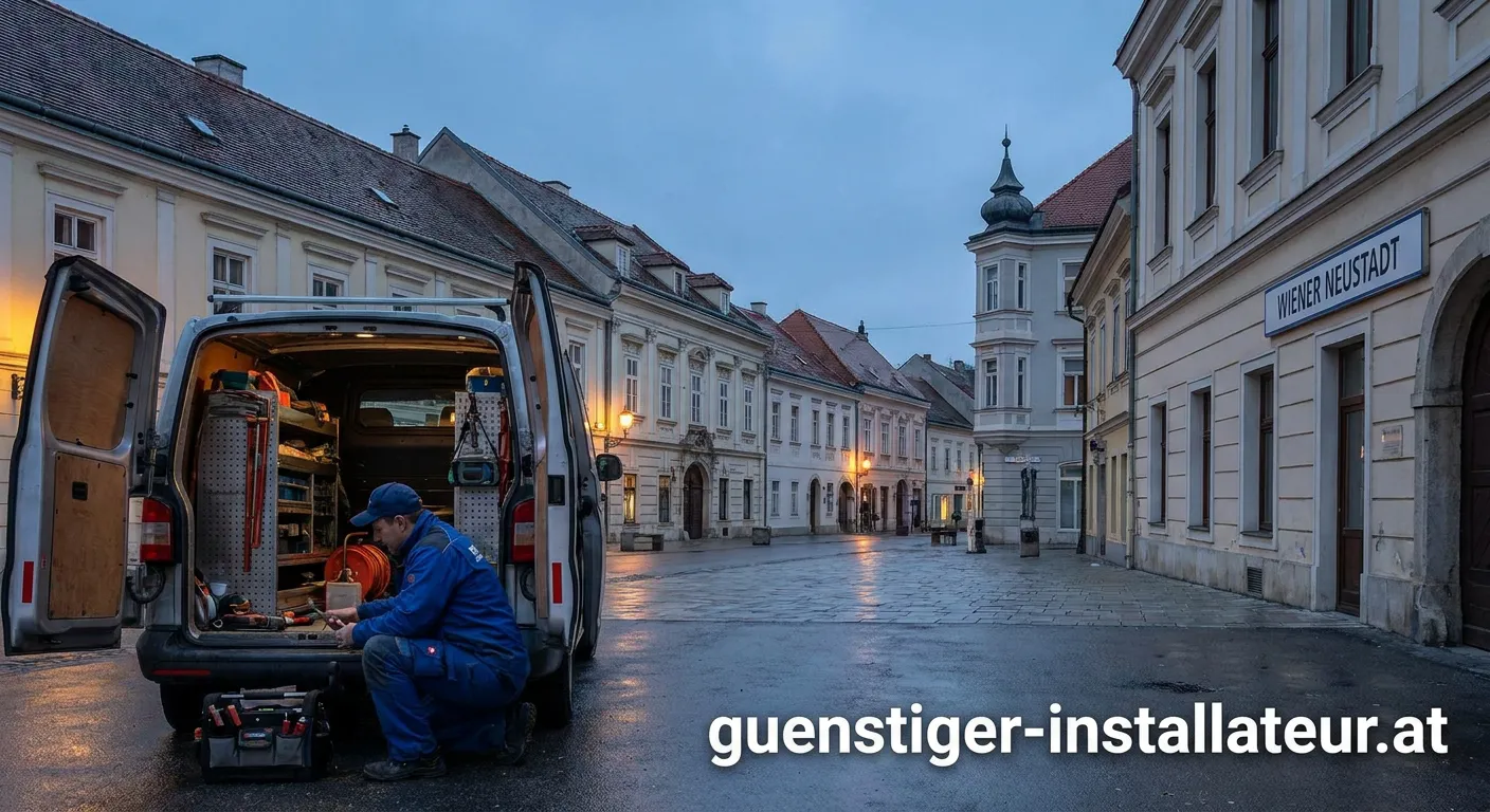 Klempner Notdienst Wiener Neustadt repariert defektes Wasserrohr