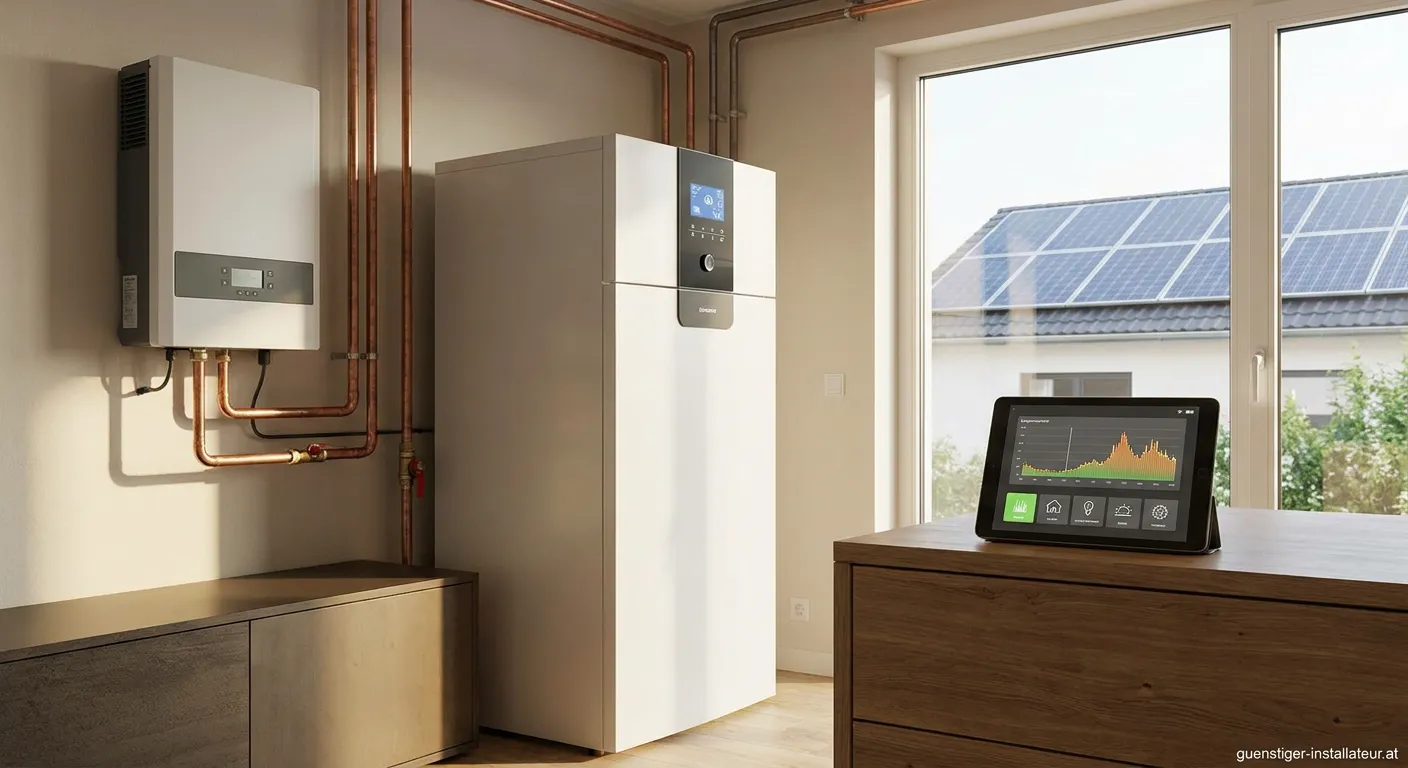 Söhlke Haustechnik bei der Installation einer modernen Heizungsanlage